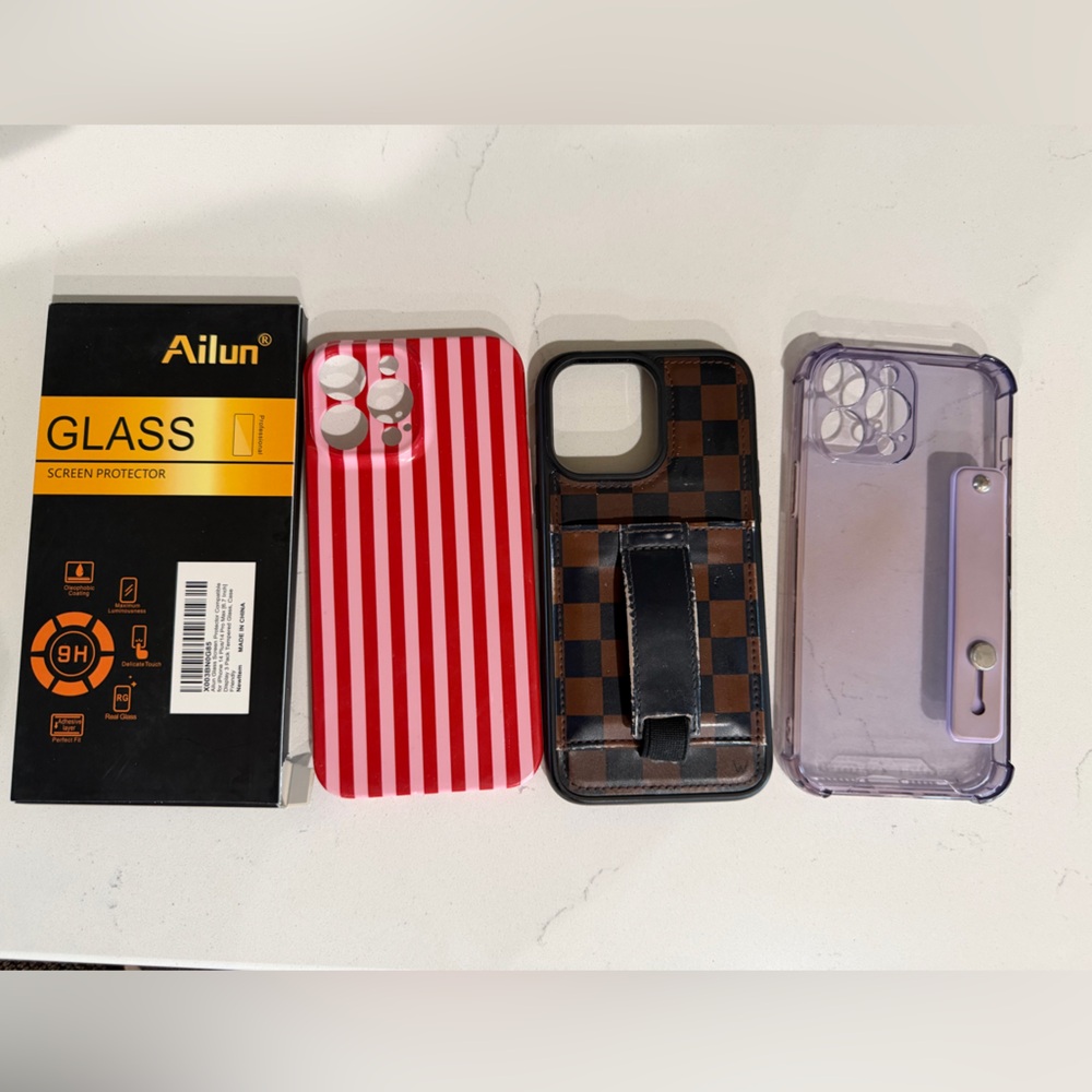 iPhone 13/14 pro max Cases and screen protectors